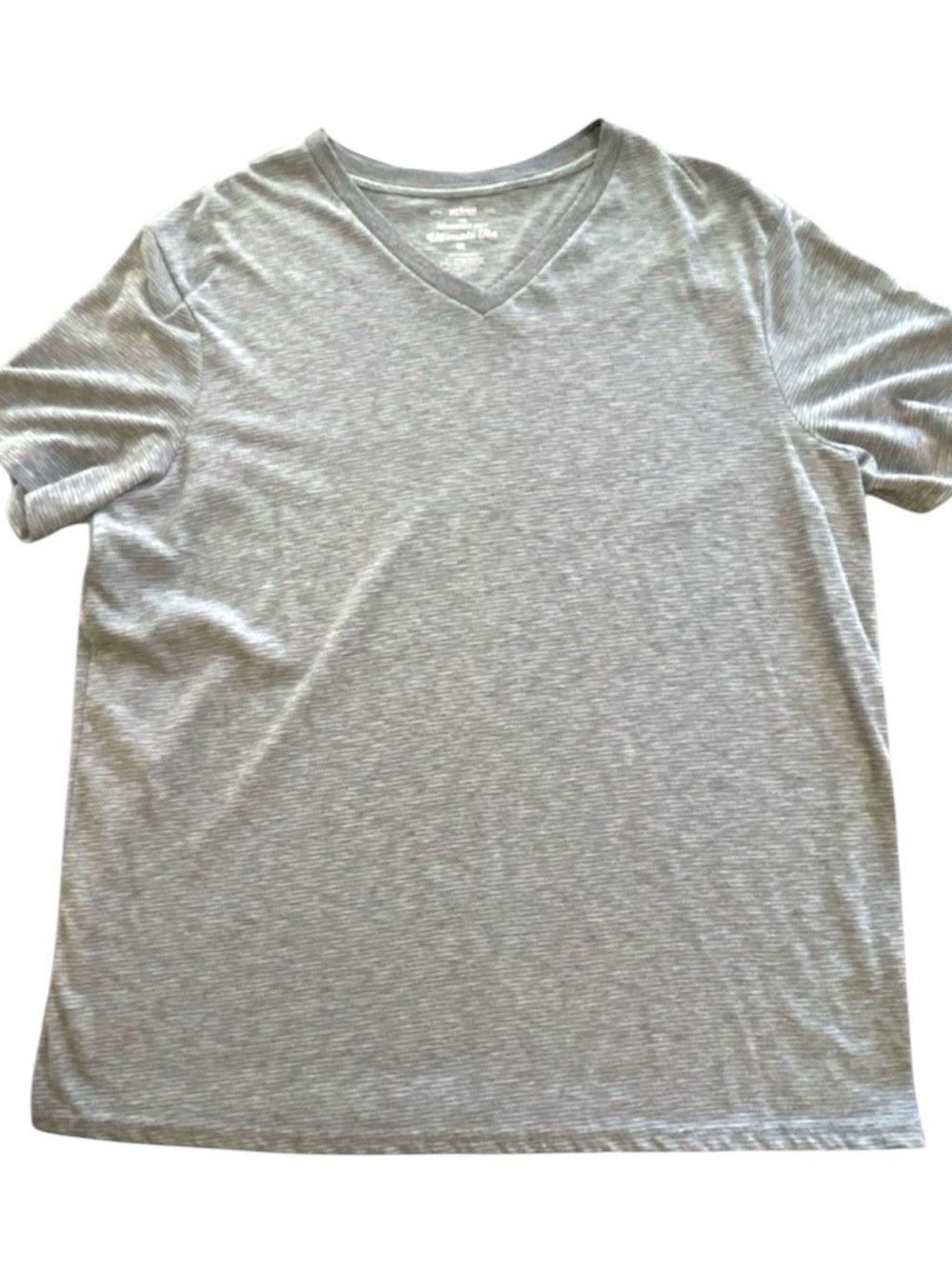 Urban Pipeline XXL V Neck Tee Gray Soft Stretch Casual Shirt Men